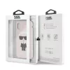 Karl Lagerfeld Apple iPhone X / XS Iconic Full Body hátlapvédő tok pink (KLHCPXSLFKPI)