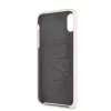 Karl Lagerfeld Apple iPhone XR (6.1) hátlapvédő tok pink (KLHCI61SLFKPI)