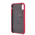 Karl Lagerfeld Apple iPhone XR (6.1) Iconic Full Body hátlapvédő tok piros (KLHCI61SLFKRE)