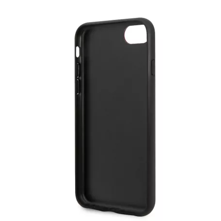 Karl Lagerfeld Apple iPhone 7 / 8 / SE2 / SE3 (4.7) Embossed Glitter hátlapvédő tok piros (KLHCI8GLRE)