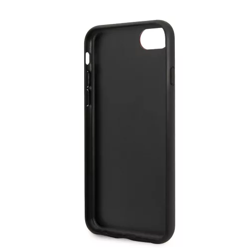Karl Lagerfeld Apple iPhone 7 / 8 / SE2 / SE3 (4.7) Embossed Glitter hátlapvédő tok piros (KLHCI8GLRE)