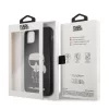 Karl Lagerfeld Apple iPhone 11 Pro Max (6.5) 2019 Embossed hátlapvédő tok fekete (KLHCN65IKPUBK)
