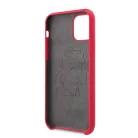 Karl Lagerfeld Apple iPhone 11 (6.1) 2019 Iconic Body hátlapvédő tok piros (KLHCN61SLFKRE)