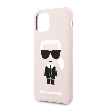 Karl Lagerfeld Apple iPhone 11 (6.1) 2019 Full Body hátlapvédő tok pink (KLHCN61SLFKPI)
