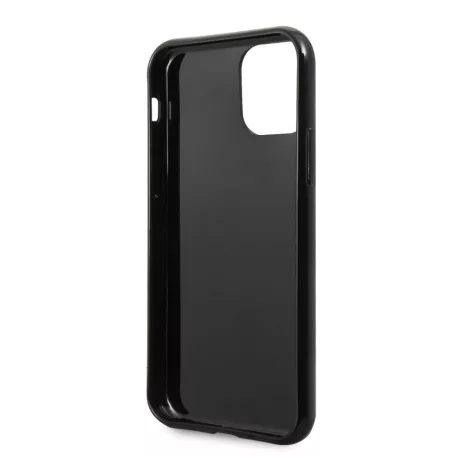 Guess Apple iPhone 11 Pro (5.8) 2019 Solid Glitter hátlapvédő tok fekete (GUHCN58SGTLBK)