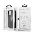 Guess Apple iPhone 11 Pro (5.8) 2019 Solid Glitter hátlapvédő tok fekete (GUHCN58SGTLBK)