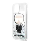 Karl Lagerfeld Apple iPhone 11 Pro (5.8) 2019 Glitter Iridescente hátlapvédő tok fekete (KLHCN58LGIRKL)