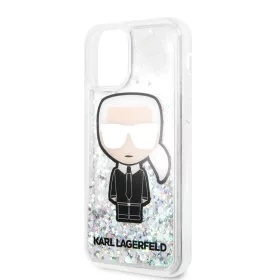   Karl Lagerfeld Apple iPhone 11 Pro (5.8) 2019 Glitter Iridescente hátlapvédő tok fekete (KLHCN58LGIRKL)