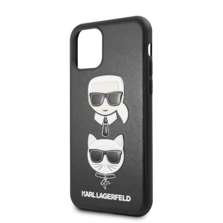 Karl Lagerfeld &Choupette Apple iPhone 11 Pro (5.8) 2019 hátlapvédő tok fekete (KLHCN58KICKC)