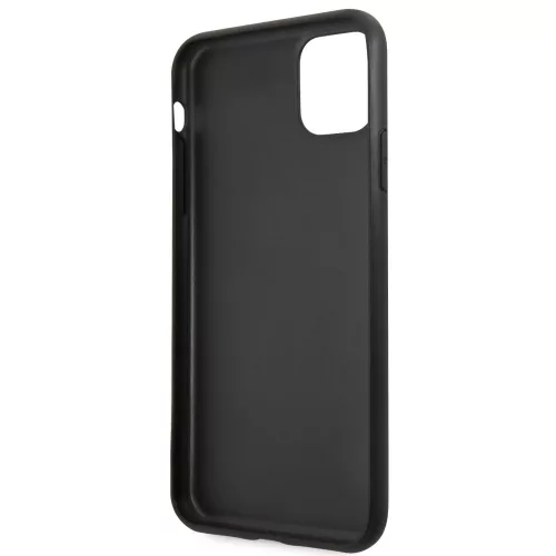Karl Lagerfeld Apple iPhone 11 (6.1) 2019 CardSlot hátlapvédő tok fekete (KLHCN61CSKCBK)