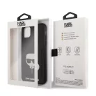 Karl Lagerfeld Apple iPhone 11 (6.1) 2019 CardSlot hátlapvédő tok fekete (KLHCN61CSKCBK)