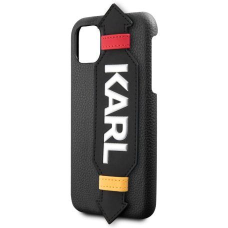 Karl Lagerfeld Apple iPhone 11 Pro (5.8) 2019 hátlapvédő tok fekete (KLHCN58HDAWBK)