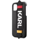 Karl Lagerfeld Apple iPhone 11 Pro Max (6.5) 2019 hátlapvédő tok fekete (KLHCN65HDAWBK)