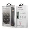 Guess Apple iPhone 7 / 8 / SE2 / SE3 (4.7) 4G Electroplated hátlapvédő tok fekete (GUHCI8WO4GBK)
