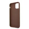 Guess Apple iPhone 11 Pro (5.8) 2019 4G Stripe hátlapvédő tok barna (GUHCN58G4GLBR)