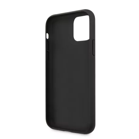 Guess Apple iPhone 11 (6.1) 2019 Stripe hátlapvédő tok szürke (GUHCN61G4GLGR)