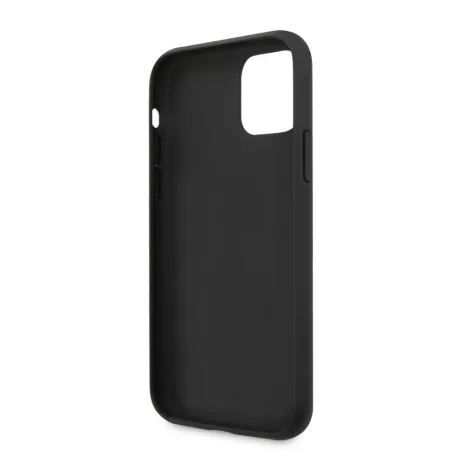 Guess Apple iPhone 11 Pro Max (6.5) 2019 4G Stripe hátlapvédő tok szürke (GUHCN65G4GLGR)