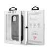 Guess Apple iPhone 11 Pro Max (6.5) 2019 4G Stripe hátlapvédő tok szürke (GUHCN65G4GLGR)