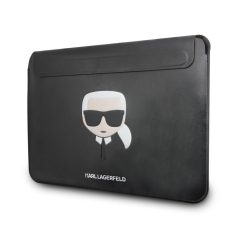   Karl Lagerfeld Apple MacBook Air/Pro bőr tok fekete (KLCS133KHBK)