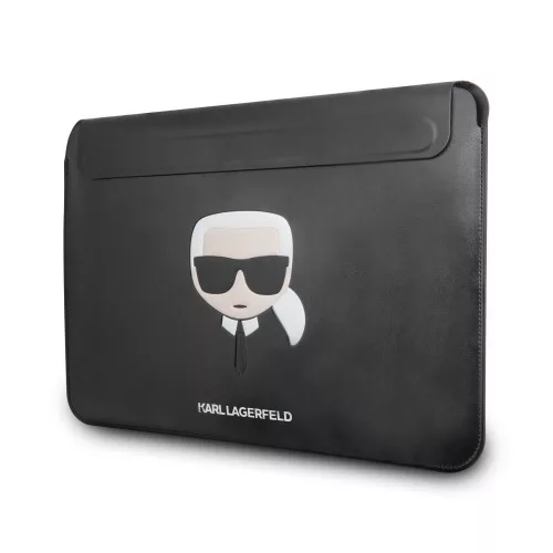 Karl Lagerfeld Apple MacBook Air/Pro bőr tok fekete (KLCS133KHBK)