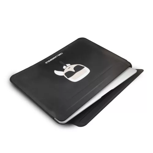 Karl Lagerfeld Apple MacBook Air/Pro bőr tok fekete (KLCS133KHBK)