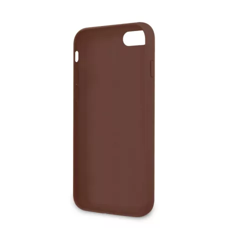 Guess Apple iPhone 7 / 8 / SE2 / SE3 (4.7) 4G Stripe hátlapvédő tok barna (GUHCI8G4GLBR)