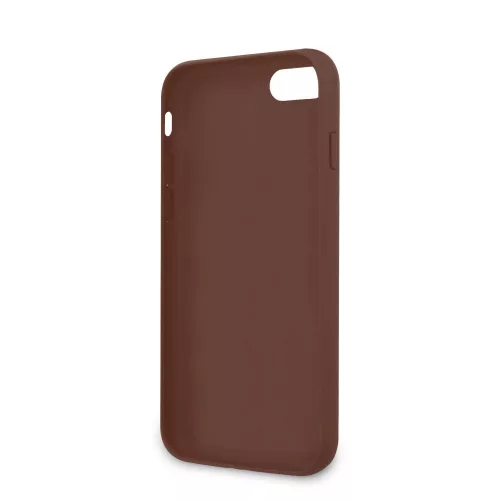 Guess Apple iPhone 7 / 8 / SE2 / SE3 (4.7) 4G Stripe hátlapvédő tok barna (GUHCI8G4GLBR)