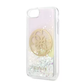   Guess Apple iPhone 7 / 8 / SE2 / SE3 (4.7) Glitter Circle hátlapvédő tok (GUHCI8LGIRGP)