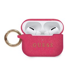 Guess Apple AirPods Pro szilikon tok Fuschia (GUACAPSILGLFU)