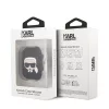 Karl Lagerfeld Apple Airpods Pro szilikon tok fekete (KLACAPSILGLBK)