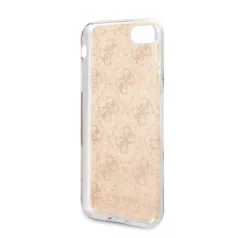   Guess Apple iPhone 7 / 8 / SE2 / SE3 (4.7) Glitter 4G Solid hátlapvédő tok arany (GUHCI8PCU4GLGO)