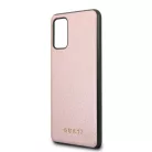Guess Samsung G985 Galaxy S20 Plus (6.7) hátlapvédő tok rozéarany (GUHCS67IGLRG)
