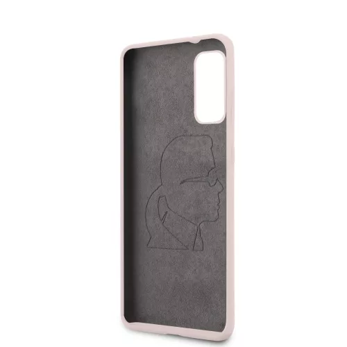 Karl Lagerfeld Samsung G980 Galaxy S20 (6.2) Full Body hátlapvédő tok pink (KLHCS62SLFKPI)