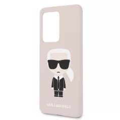   Karl Lagerfeld Samsung G988 Galaxy S20 Ultra (6.9) Full Body hátlapvédő tok pink (KLHCS69SLFKPI)