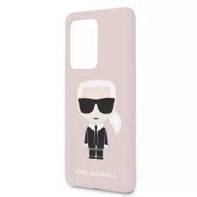   Karl Lagerfeld Samsung G988 Galaxy S20 Ultra (6.9) Full Body hátlapvédő tok pink (KLHCS69SLFKPI)