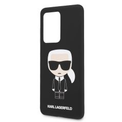   Karl Lagerfeld Samsung G988 Galaxy S20 Ultra (6.9) Full Body hátlapvédő tok fekete (KLHCS69SLFKBK)