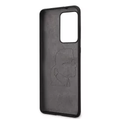   Karl Lagerfeld Samsung G988 Galaxy S20 Ultra (6.9) Full Body hátlapvédő tok fekete (KLHCS69SLFKBK)
