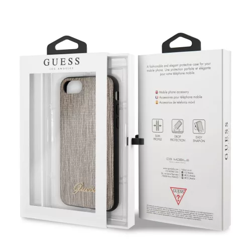 Guess Apple iPhone 7 / 8 / SE2 / SE3 (4.7) Lizard hátlapvédő tok arany (GUHCI8PCUMLLIGO)