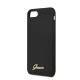 Guess Apple iPhone 7 / 8 / SE2 / SE3 (4.7) Retro hátlapvédő tok fekete (GUHCI8LSLMGBK)