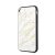 Guess Apple iPhone 7 / 8 / SE2 / SE3 (4.7) Glitter Marble hátlapvédő tok fehér - arany (GUHCI8MGGWH)