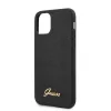 Guess Apple iPhone 11 Pro Max (6.5) 2019 Lizard hátlapvédő tok fekete (GUHCN65PCUMLLIBK)