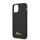 Guess Apple iPhone 11 Pro Max (6.5) 2019 Lizard hátlapvédő tok fekete (GUHCN65PCUMLLIBK)