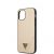 Guess Apple iPhone 12 Mini 2020 (5.4) Saffiano V Stitch hátlapvédő tok arany (GUHCP12SVSATMLLG)