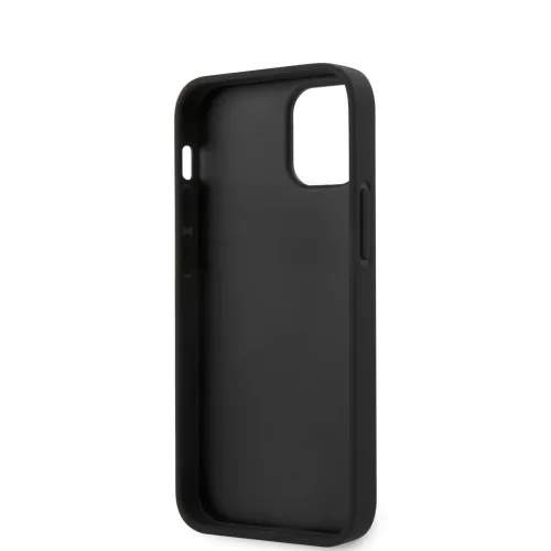 Guess Apple iPhone 12 Mini 2020 (5.4) 4G Triangle hátlapvédő tok barna (GUHCP12SPU4GHBR)
