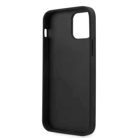 Guess Apple iPhone 12 Pro Max 2020 (6.7) 4G Triangle hátlapvédő tok barna (GUHCP12LPU4GHBR)