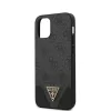 Guess Apple iPhone 12 Mini 2020 (5.4) 4G Triangle hátlapvédő tok szürke (GUHCP12SPU4GHBK)
