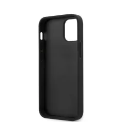   Guess Apple iPhone 12 Mini 2020 (5.4) 4G Triangle hátlapvédő tok szürke (GUHCP12SPU4GHBK)