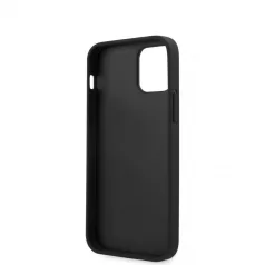   Guess Apple iPhone 12 Mini 2020 (5.4) V Quilted hátlapvédő tok fekete (GUHCP12SPUVQTMLBK)