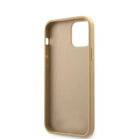 Guess Apple iPhone 12 Mini 2020 (5.4) Iridescent Love hátlapvédő tok arany (GUHCP12SPUILGLG)