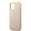 Guess Apple iPhone 12 / 12 Pro 2020 (6.1) Iridescent Love hátlapvédő tok arany (GUHCP12MPUILGLG)
